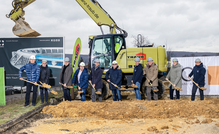 Ground-breaking ceremony for the new Franke plant 6