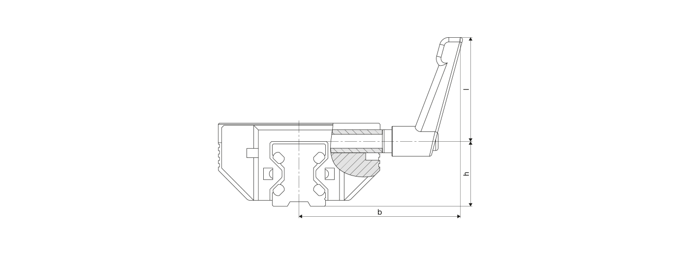 Cassette with clamp lever